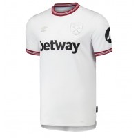 Camisa de Futebol West Ham United Edson Alvarez #19 Equipamento Secundário 2023-24 Manga Curta